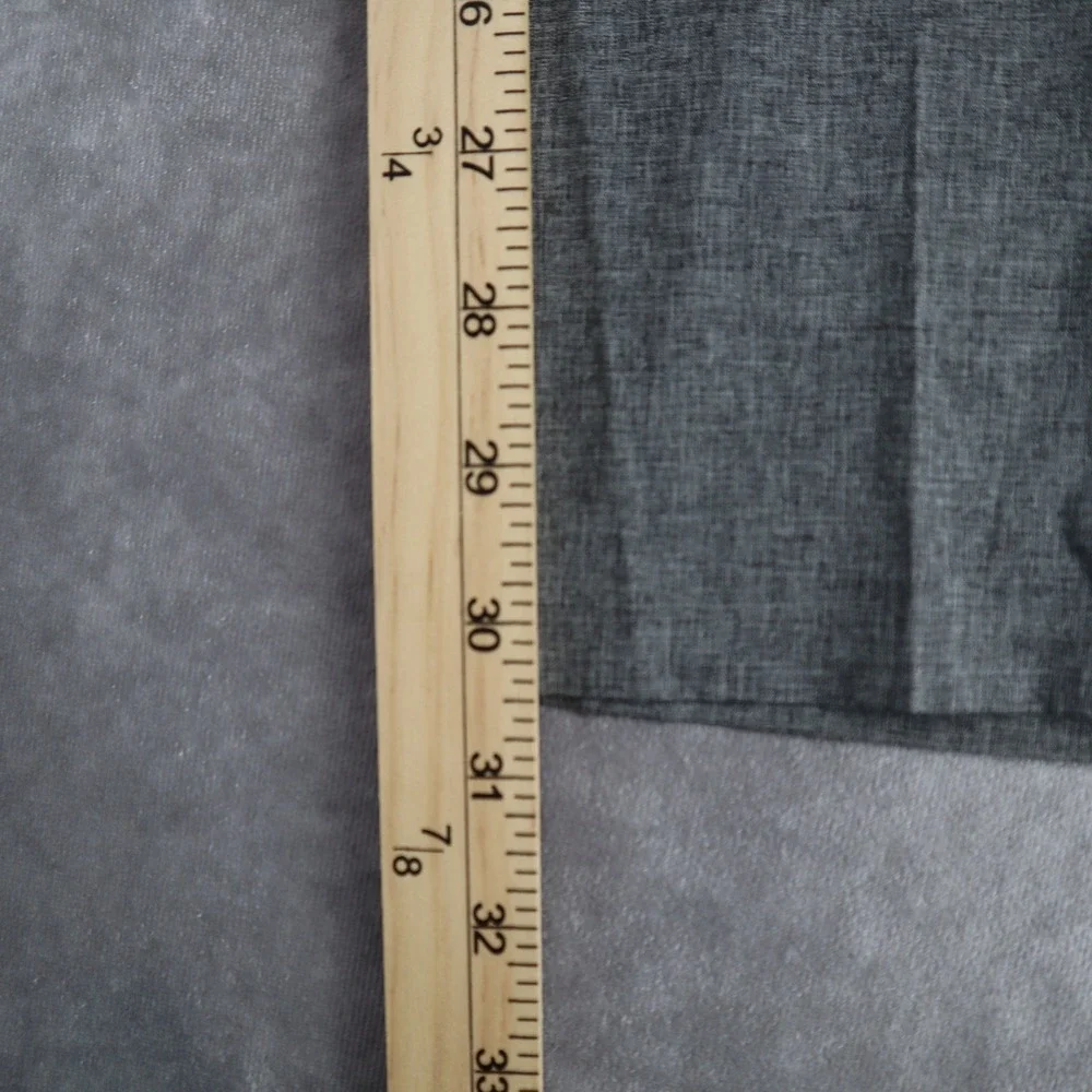 Ben Hogan Performance Pants Golf Gray 34x32 Stretch Flat Front Active Travel